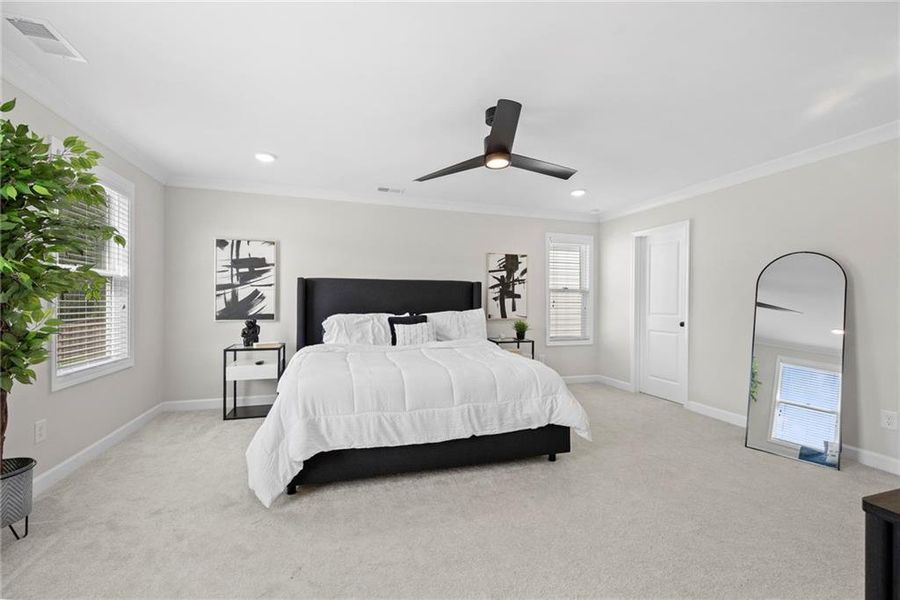 Furnished interior view inside a new home in Avenbrook, Mableton (Image 25).