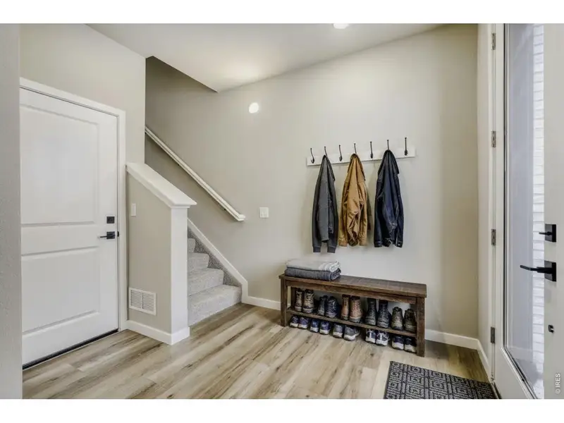 Furnished interior view inside a new home in Waterfield, Fort Collins (Image 11). Furnished interior view inside a new home in Waterfield, Fort Collins (Image 11).