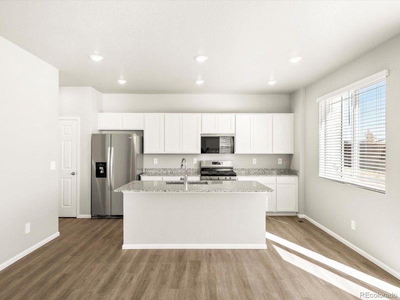 Furnished interior view inside a new home in , Commerce City (Image 9). Furnished interior view inside a new home in , Commerce City (Image 9).