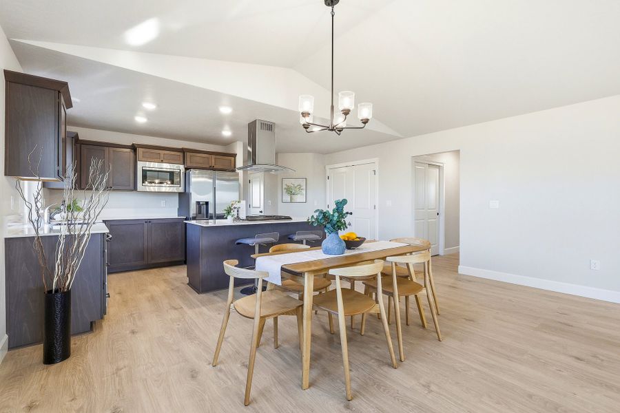 Furnished interior view inside a new home in Feather Ridge, Redmond (Image 41).