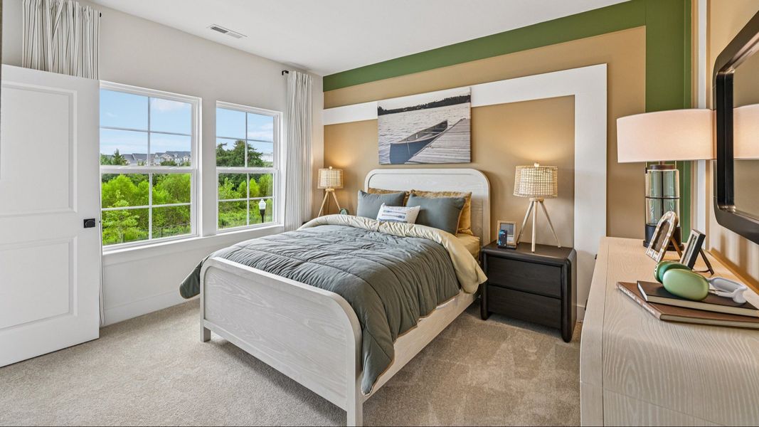 The Westport Plan by DRB Homes in Miller Farm - Secondary Bedroom The Westport Plan by DRB Homes in Miller Farm - Secondary Bedroom