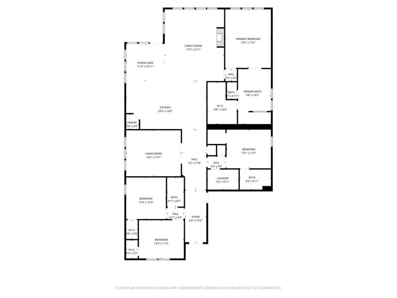2D floor plan layout of this home in Artavia, Conroe, TX (Image 4).