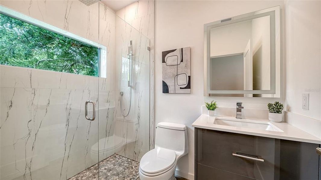 Furnished interior view inside a new home in , Sarasota (Image 59).