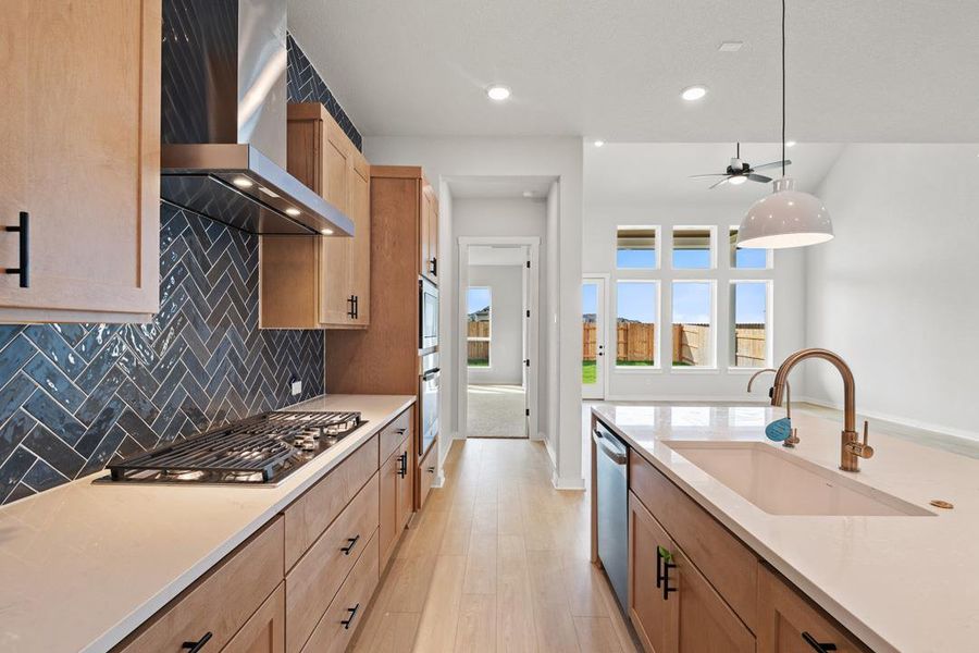 Furnished interior view inside a new home in Arbor Collection At Park Central, Georgetown (Image 10). Furnished interior view inside a new home in Arbor Collection At Park Central, Georgetown (Image 10).