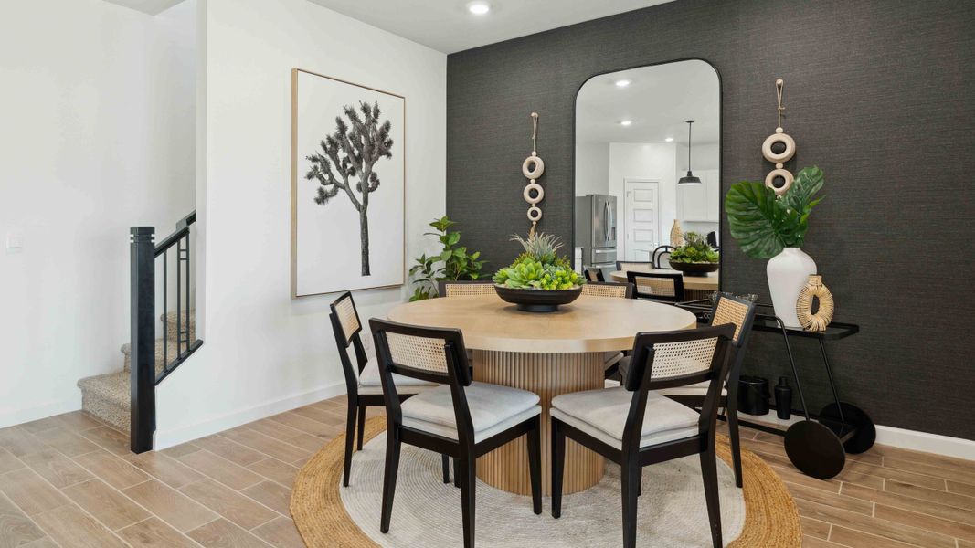 Representative furnished interior of a home built from the Ibis by D.R. Horton in Del Rio Ranch, Avondale (Image 15).