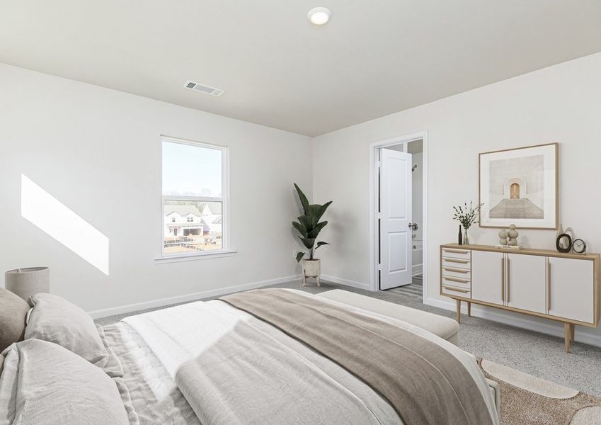 Representative furnished interior of a home built from the Avery by LGI Homes in Lake Preserve at Jackson Trail, Hoschton (Image 6).