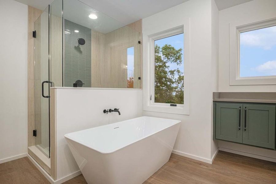 Furnished interior view inside a new home in , Clayton (Image 16).