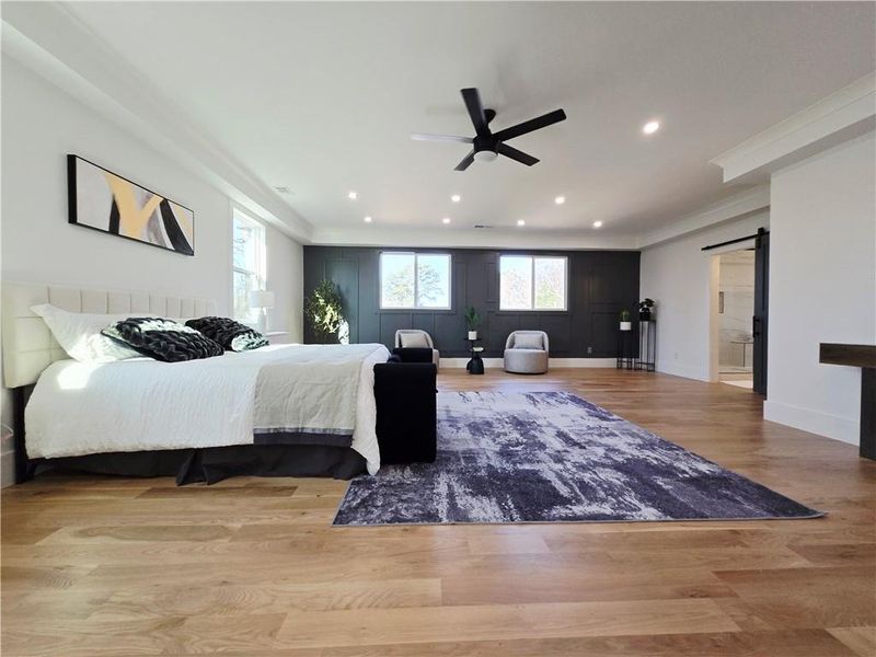 Furnished interior view inside a new home in , Atlanta (Image 37). Furnished interior view inside a new home in , Atlanta (Image 37).