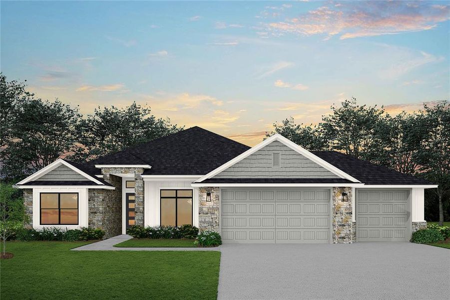 Please Note: This is a rendering of the actual design. Finishes, features, and layouts may vary.