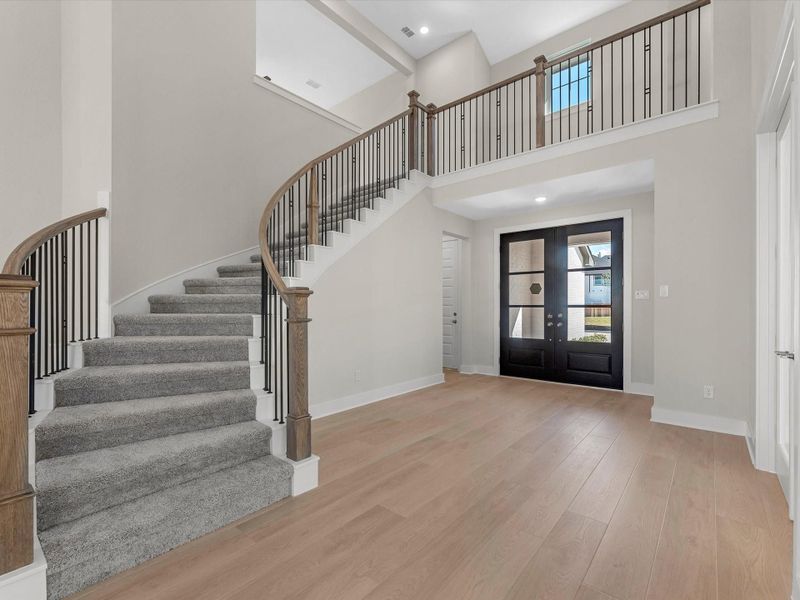 Spacious, unfurnished interior of a new home in Dunham Pointe 60′, Cypress (Image 23).