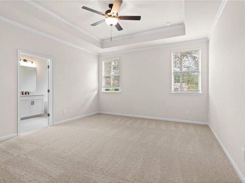 Spacious, unfurnished interior of a new home in Kelly Preserve, Loganville (Image 32).