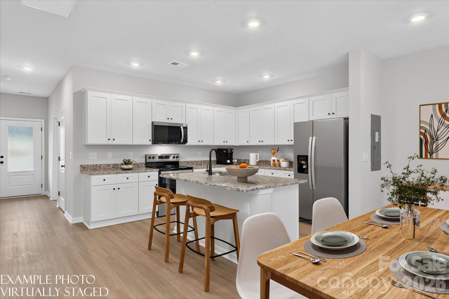 Furnished interior view inside a new home in Rhyne Court, Gastonia (Image 7).