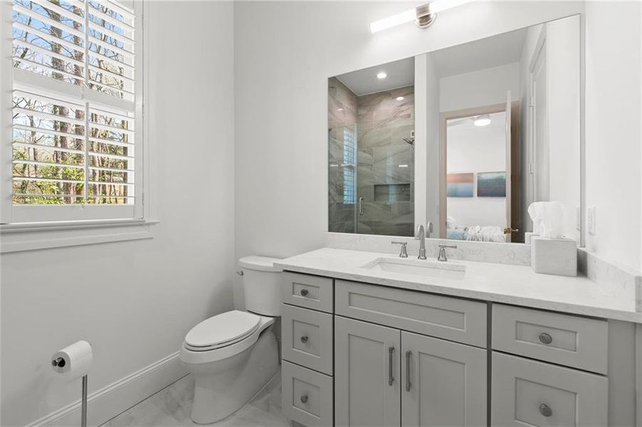 Furnished interior view inside a new home in , Marietta (Image 56). Furnished interior view inside a new home in , Marietta (Image 56).