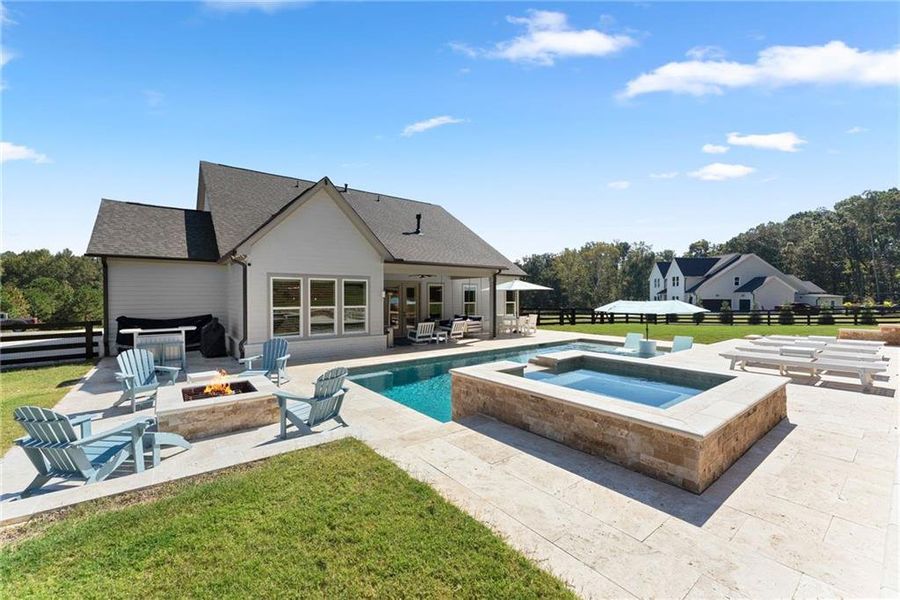 Exterior details and patio area of a home in , Cumming (Image 24).