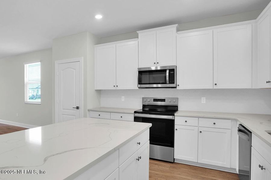 Furnished interior view inside a new home in Westport Landing, Jacksonville (Image 3).