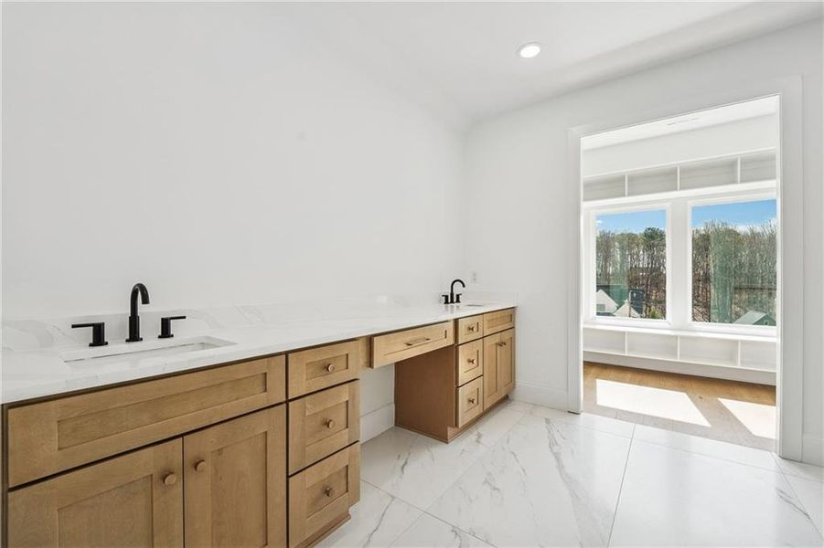 Furnished interior view inside a new home in , Dacula (Image 11).