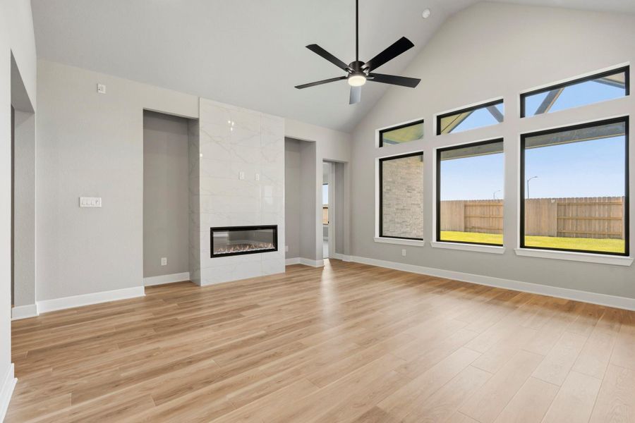 Spacious, unfurnished interior of a new home in Elyson, Katy (Image 5). Spacious, unfurnished interior of a new home in Elyson, Katy (Image 5).