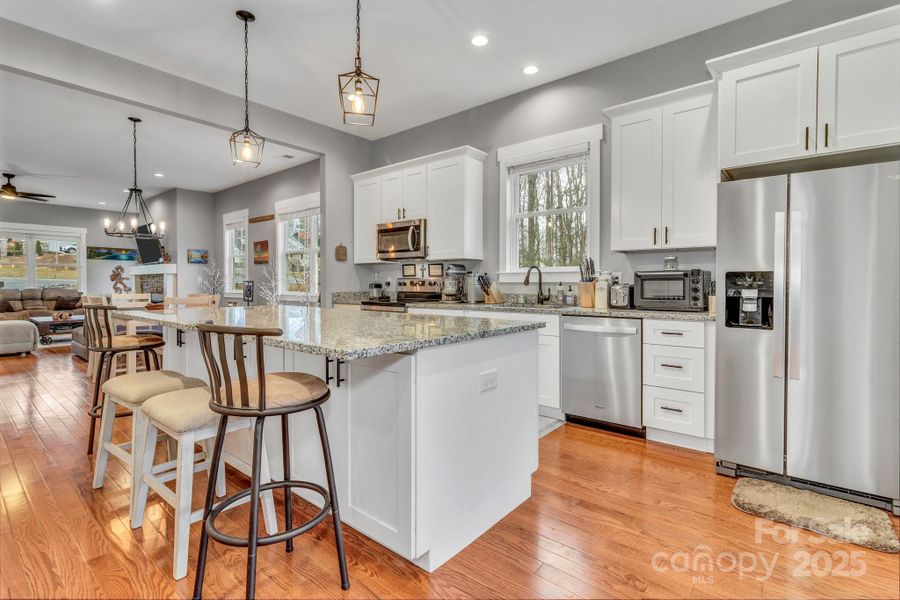 Furnished interior view inside a new home in , Hendersonville (Image 35).