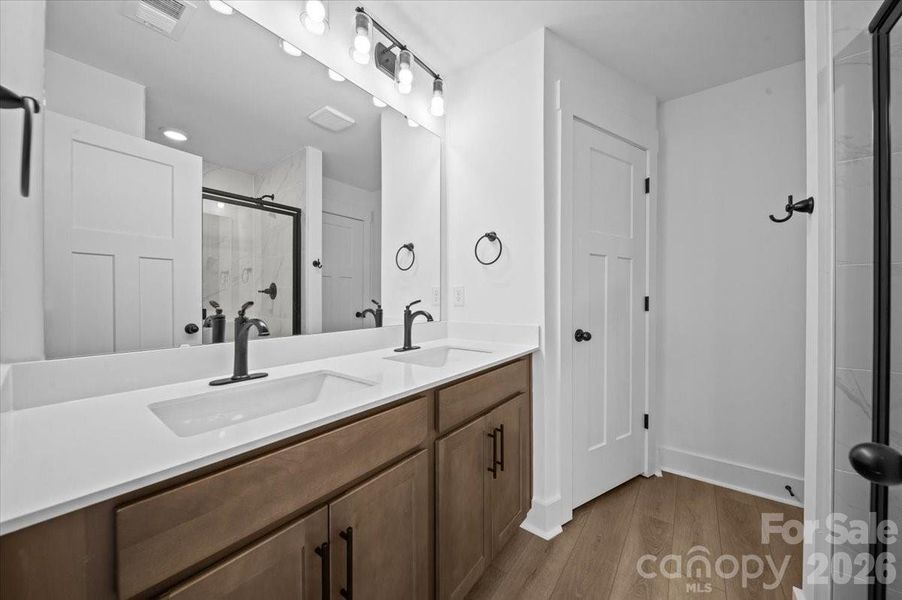 Furnished interior view inside a new home in Clayton Crossing, Arden (Image 9).