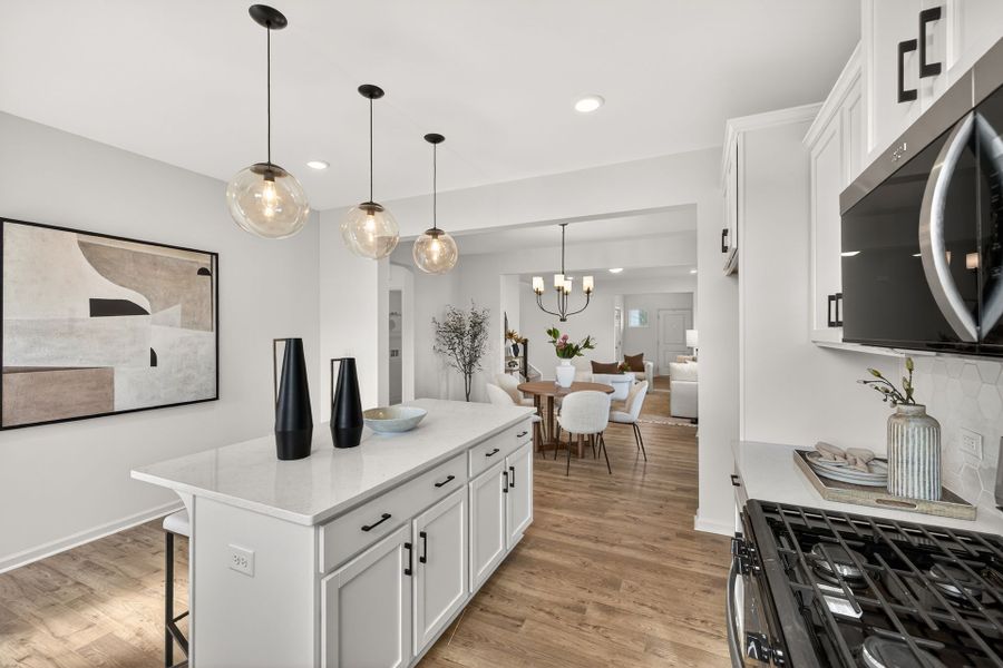 Furnished interior view inside a new home in Edgewater - Cottage Greens, Lancaster (Image 8).