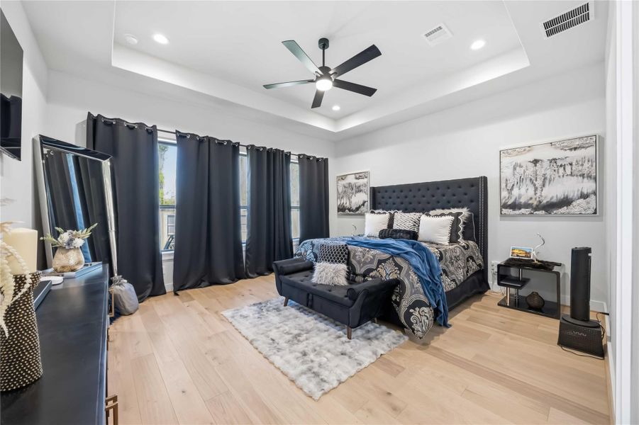 Furnished interior view inside a new home in Artavia, Conroe (Image 15).