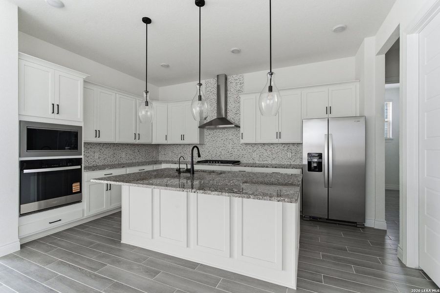 Furnished interior view inside a new home in Davis Ranch, San Antonio (Image 4).