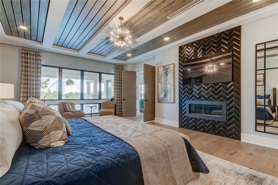 Furnished interior view inside a new home in , Tampa (Image 40). Furnished interior view inside a new home in , Tampa (Image 40).