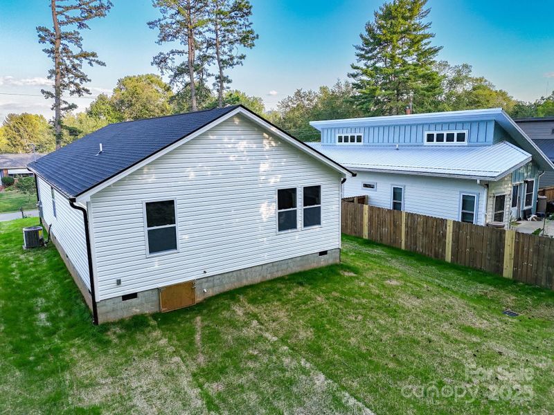 Exterior details and patio area of a home in , Brevard (Image 27). Exterior details and patio area of a home in , Brevard (Image 27).
