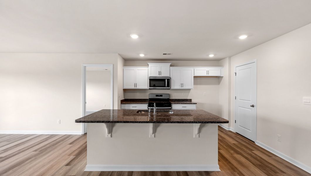 Furnished interior view inside a new home in Waverly Station, Greenwood (Image 5).
