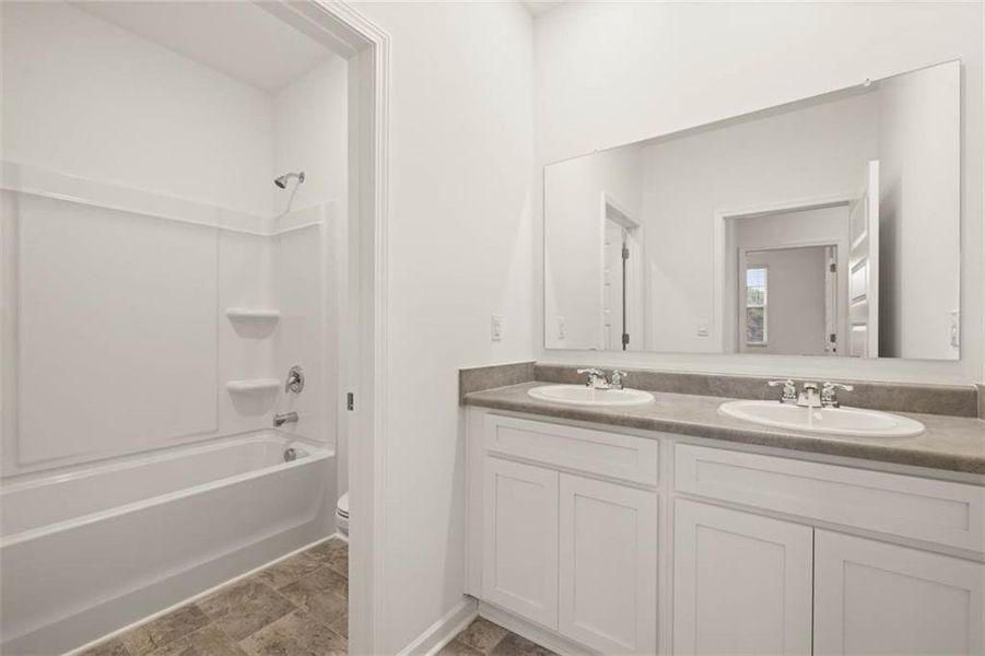 Furnished interior view inside a new home in Bridle Creek, Locust Grove (Image 5).