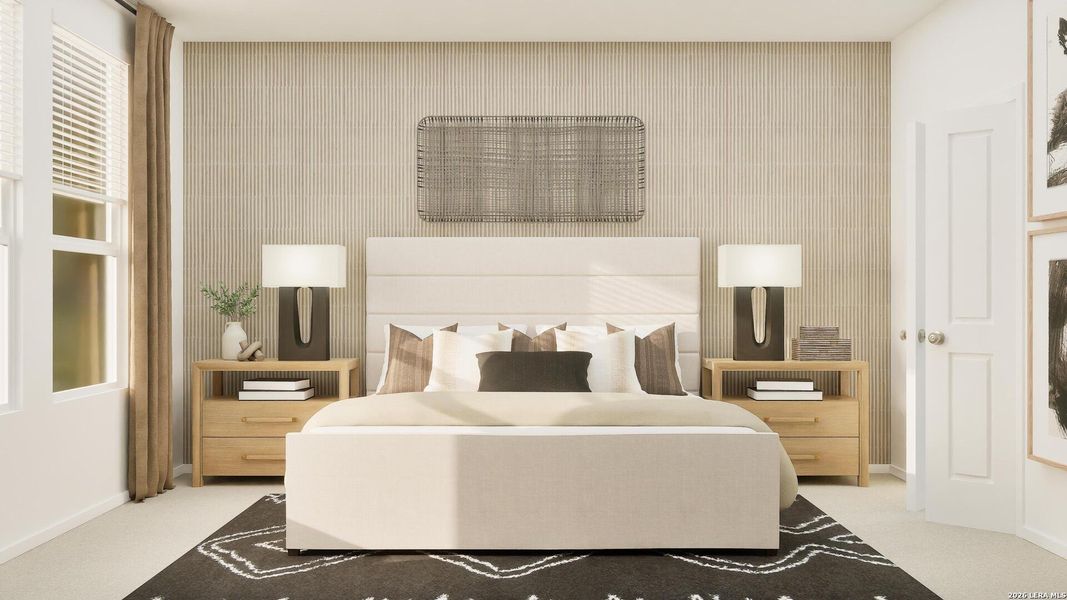 Furnished interior view inside a new home in Grace Valley, Marion (Image 30).