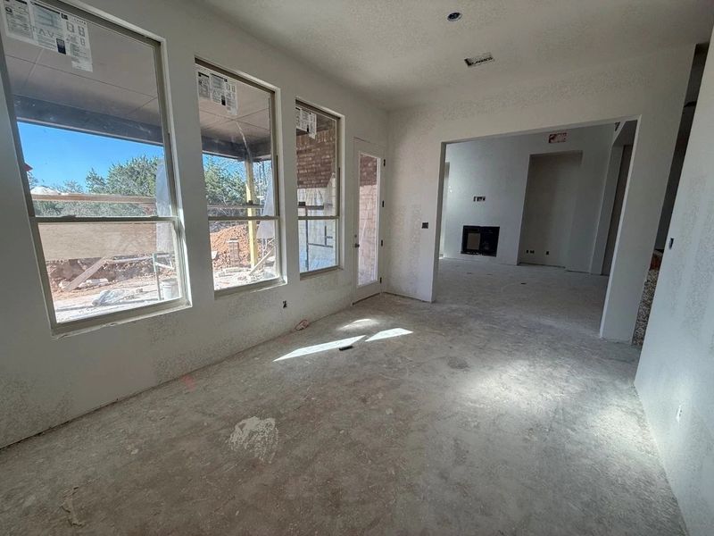 In-progress construction of a new home in Provence, Austin, TX (Image 17). In-progress construction of a new home in Provence, Austin, TX (Image 17).