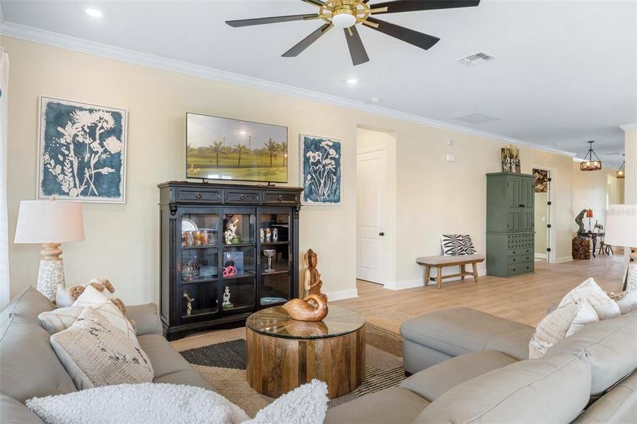 Furnished interior view inside a new home in , St. Cloud (Image 14).