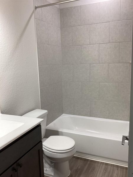 Furnished interior view inside a new home in Willow Trace 45' at Willow Trace, Spring (Image 8).