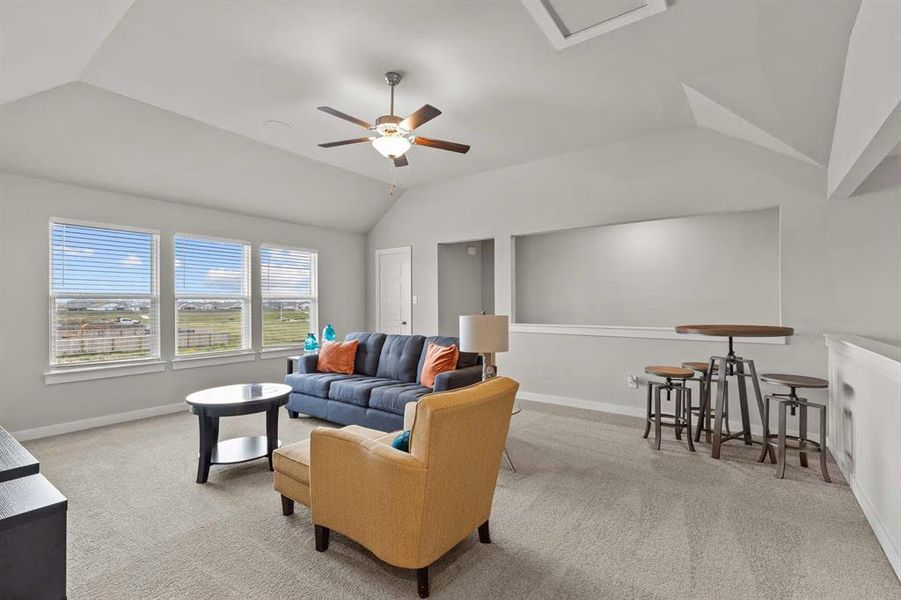 Furnished interior view inside a new home in Hannah Heights, Seguin (Image 10). Furnished interior view inside a new home in Hannah Heights, Seguin (Image 10).