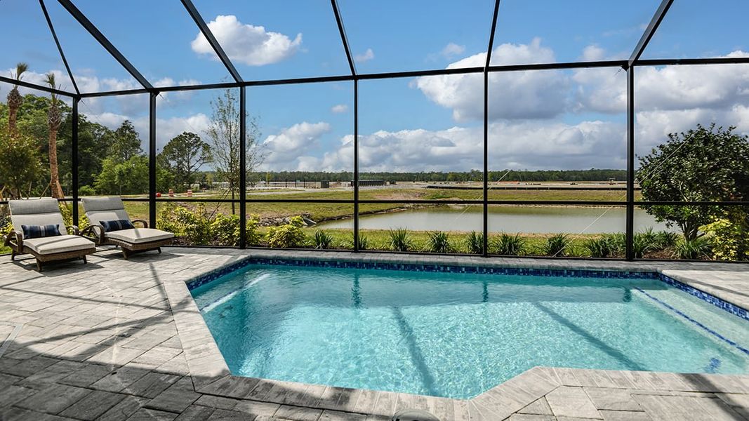 Image 41 representing the Lazio by Taylor Morrison in Esplanade at Westview, Kissimmee, FL.