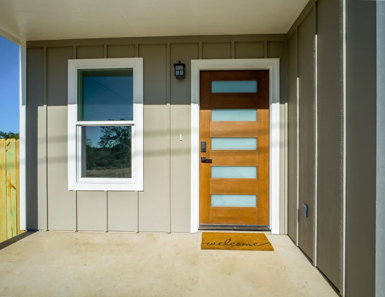 Exterior details and patio area of a home in , Granite Shoals (Image 17). Exterior details and patio area of a home in , Granite Shoals (Image 17).