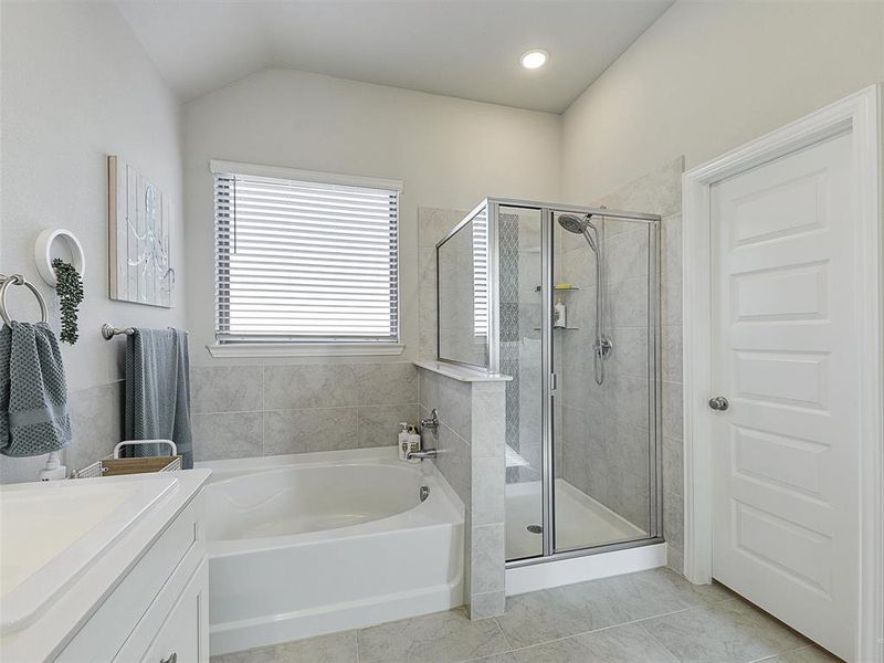 Furnished interior view inside a new home in Bel Air Village, Sherman (Image 26).