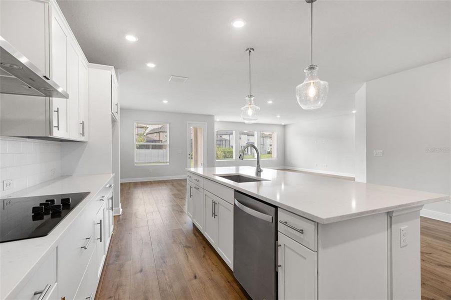Furnished interior view inside a new home in Chapel Crossings, Wesley Chapel (Image 6). Furnished interior view inside a new home in Chapel Crossings, Wesley Chapel (Image 6).