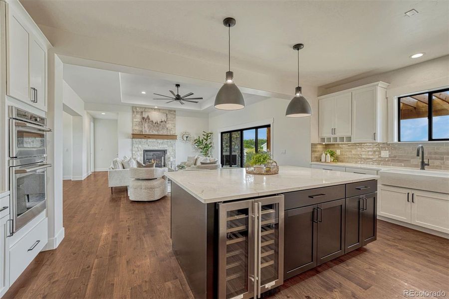Furnished interior view inside a new home in , Colorado Springs (Image 35).