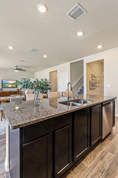 Representative furnished interior of a home built from the Blue Agave by View Homes in Paseos Del Este, Horizon City (Image 29).