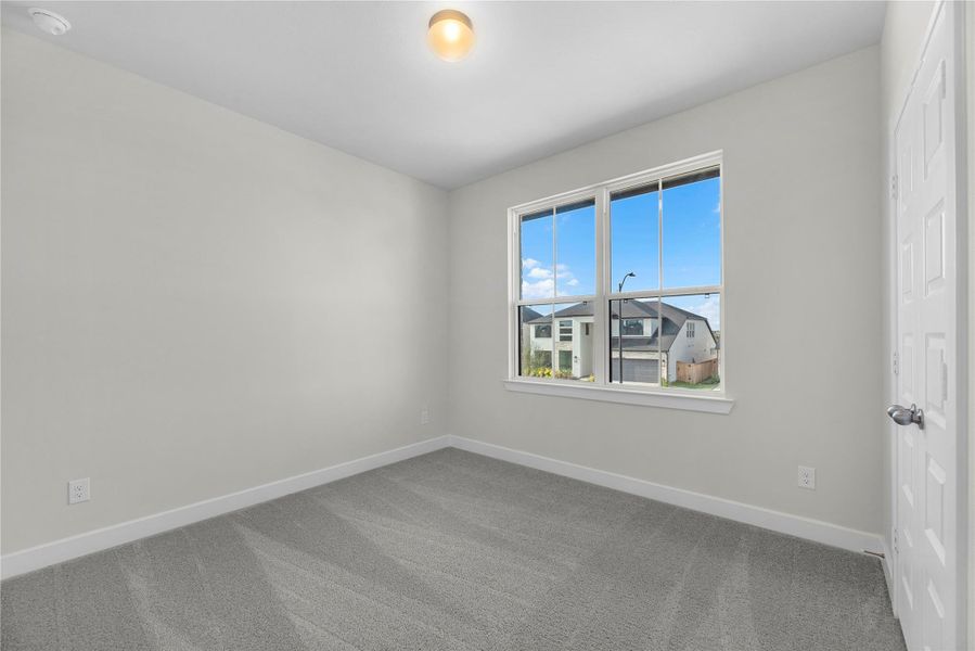 Spacious, unfurnished interior of a new home in The Grand Prairie, Hockley (Image 21).