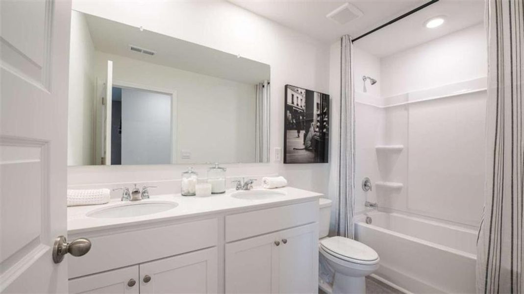 Furnished interior view inside a new home in Mableton Station, Mableton (Image 21).