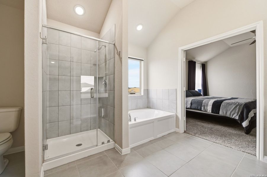 Furnished interior view inside a new home in Winding Brook, San Antonio (Image 16).