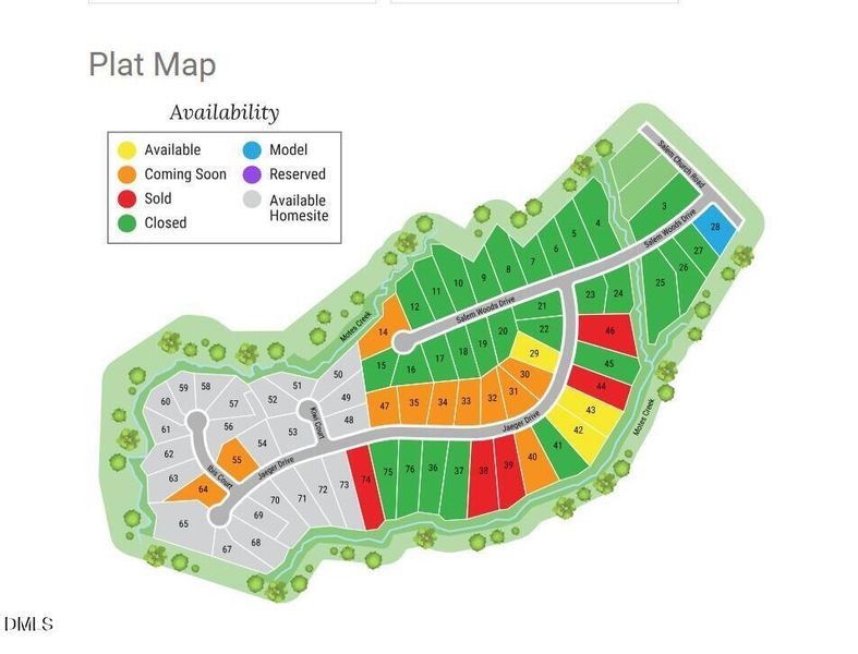 Salem Woods Map-Current