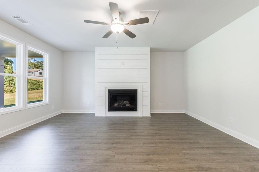 Spacious, unfurnished interior of a new home in , Buford (Image 43).