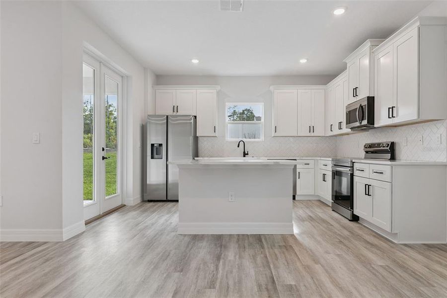 Furnished interior view inside a new home in , Ocala (Image 6).