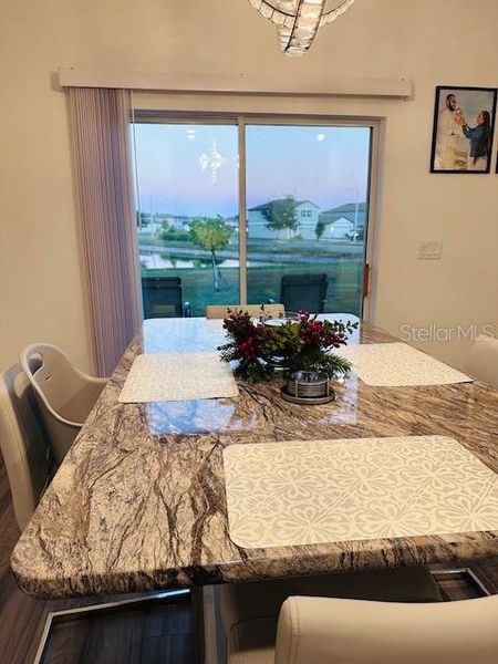 Furnished interior view inside a new home in Hidden Creek, Zephyrhills (Image 6).
