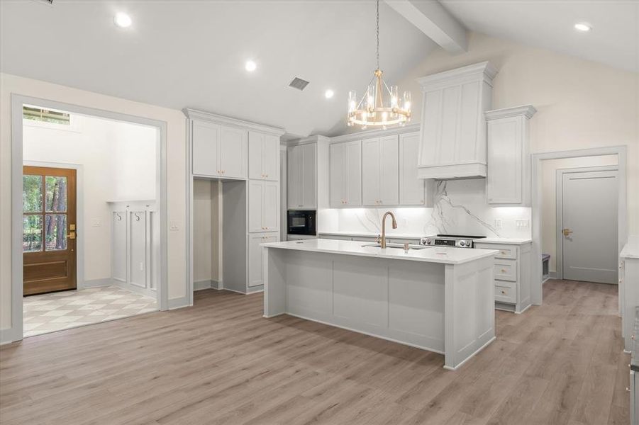 Furnished interior view inside a new home in , Grand Saline (Image 5).