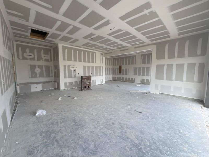 View of unfurnished living room